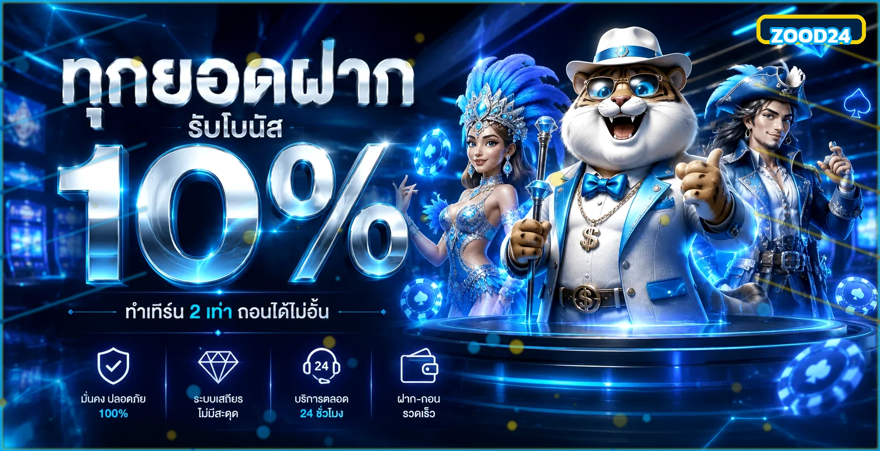 ZOOD24 ทางเข้าเว็บตรง สมัคร ฝากถอนล่าสุด